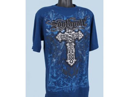 SOUTH POLE pánské tričko tmavě modré