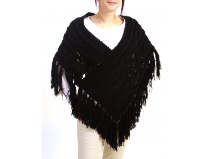 Yag couture dámský pléd černý