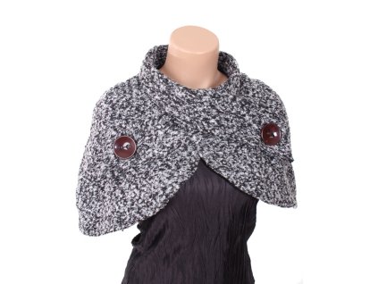 WEST 36 dámské bolerko černošedé