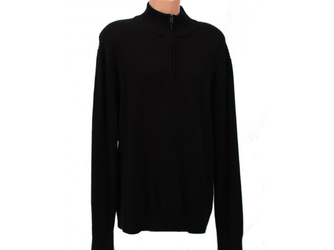 Calvin Klein pánský pletený svetr černý