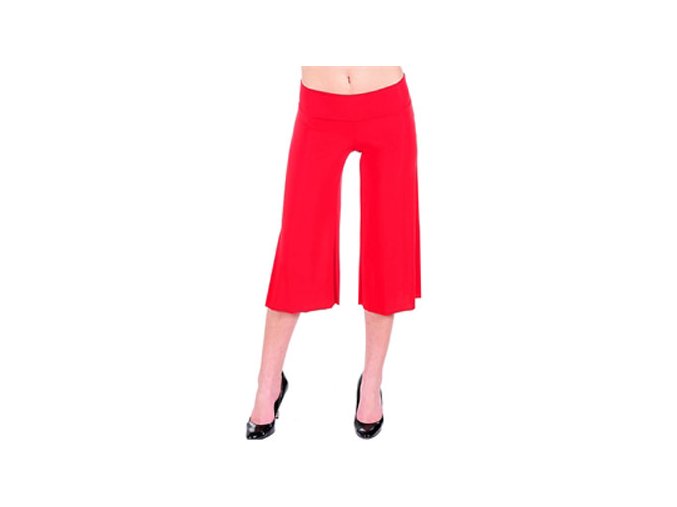 YABES U.S.A. dámská kalhotová sukně červená