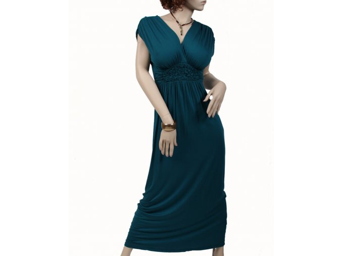 GILLI dámské šaty letní tmavě zelené