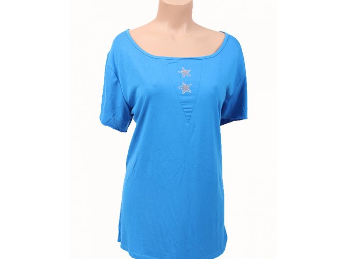 ROMAN FASHION dámské tričko modré
