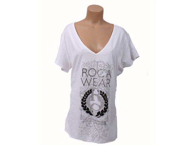 Rocawear dámské tričko bílé s logem