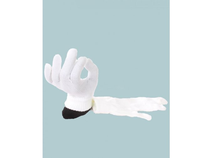 FADED GLORY dětské rukavice bílé