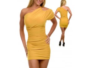 JFANY D USA dámské šaty žluté