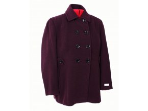 Calvin Klein dámský kabát fialový