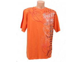 SOUTH POLE pánské tričko oranžové