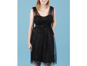S. L. FASHIONS dámské plesové šaty černé