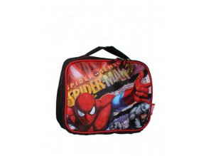 MARVEL dětský kufřík/batůžek s obrázkem Spider-mana černočervený