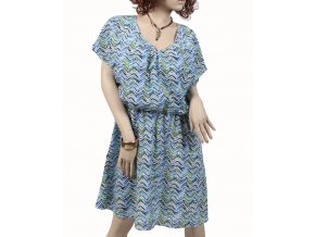 intriguing threads dámské šaty modré