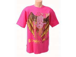 Miskeen pánské tričko růžové s logem