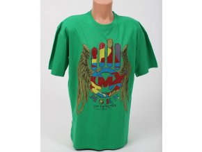 Miskeen pánské tričko zelené s logem