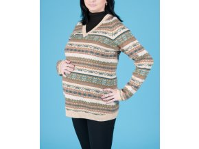GAP MATERNITY těhotenský svetr s proužky