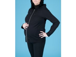 GAP MATERNITY těhotenská mikina černá