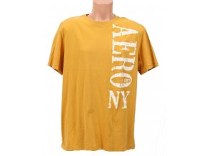 Aéropostale pánské tričko žluté