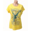 Rocawear dámske tričko žluté s tribal vzorem