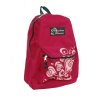 AMERICAN PRINCESS dětský batoh tmavě růžový s ornamentem
