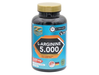 Z-KONZEPT NUTRITION L-ARGININE 5000 100 kapslí