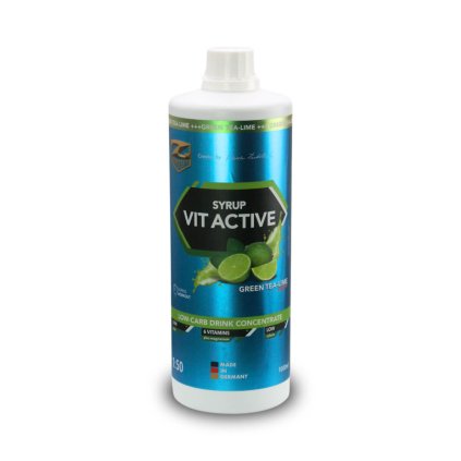 Vit Active Syrup iontovy napoj vsechny fitnessshop cz praha zelený čaj limetka