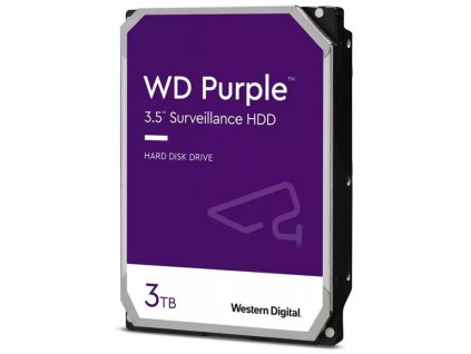 WD PURPLE 3TB / WD33PURZ / SATA III / 3,5" / 256MB