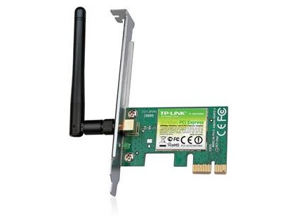 TP-Link TL-WN781ND 150Mb Wifi PCI Express Adapter, 1x odnímatelná anténa obrázok | Wifi shop wellnet.sk