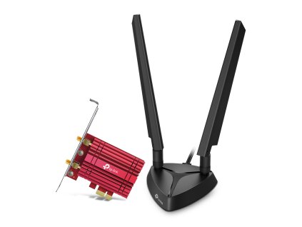 TP-link Archer TXE75E Triband WiFi6 bluetooth PCI-E adapter obrázok | Wifi shop wellnet.sk