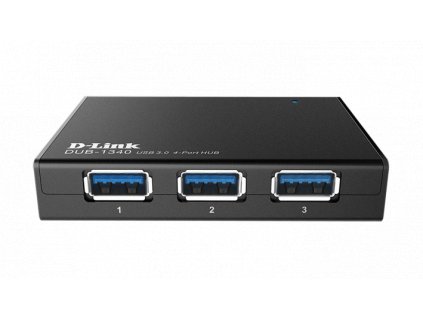 D-Link DUB-1340 4-Port Superspeed USB 3.0 HUB obrázok | Wifi shop wellnet.sk