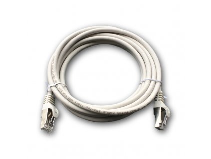 DATACOM Patch cord S/FTP CAT6A 3m šedý obrázok | Wifi shop wellnet.sk