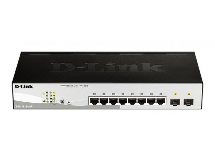 D-Link DGS-1210-10P L2/L3 Smart+ PoE switch obrázok | Wifi shop wellnet.sk