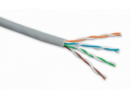 Instal. kabel Solarix CAT5e UTP PVC 305m/box drát obrázok | Wifi shop wellnet.sk