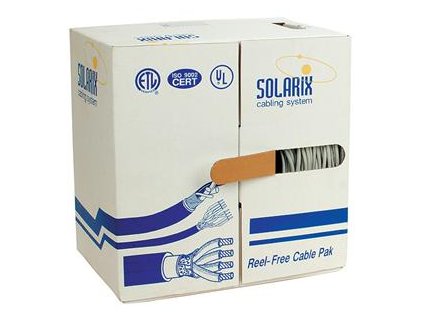 Instalační kabel Solarix CAT5E FTP PVC 305m/box obrázok | Wifi shop wellnet.sk
