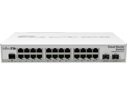 MikroTik CRS326-24G-2S+IN,16port GB cloud router switch obrázok | Wifi shop wellnet.sk