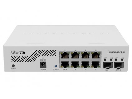 MikroTik CSS610-8G-2S+IN, 8port cloud switch obrázok | Wifi shop wellnet.sk