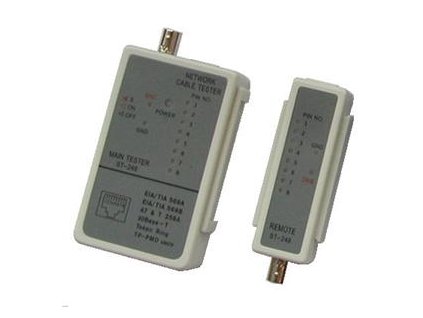 DATACOM Cable Tester LED RJ 45 / BNC obrázok | Wifi shop wellnet.sk