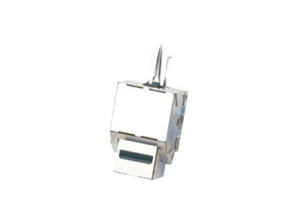 DATACOM Keystone cat5E silver STP dual-mini obrázok | Wifi shop wellnet.sk