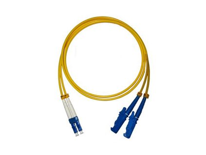 Patchcord FO duplex E2000/PC-LC 9/125um SM 1m, OS2 obrázok | Wifi shop wellnet.sk