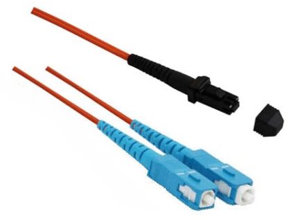 Patchcord FO duplex MTRJ–SC SingleMode 9/125 2m, OS2 obrázok | Wifi shop wellnet.sk