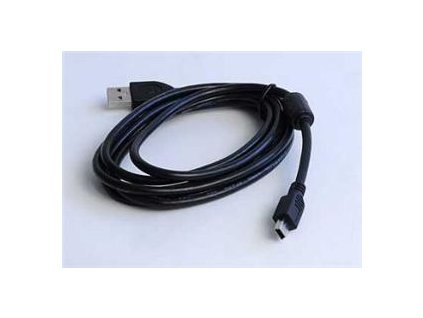 Kabel USB A-MINI 5PM 2.0 1,8m HQ s ferrit. jádrem obrázok | Wifi shop wellnet.sk
