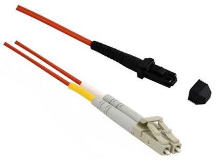 Patchcord FO duplex MTRJ–LC SingleMode 9/125 2m, OS2 obrázok | Wifi shop wellnet.sk