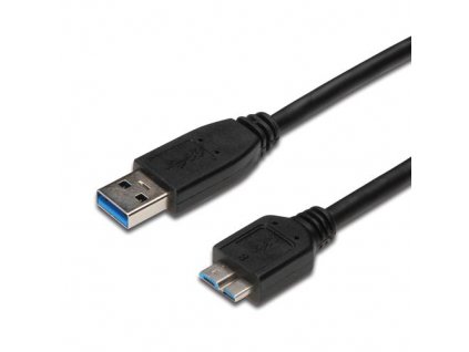 PremiumCord Kabel Micro USB 3.0 5Gbps USB A - Micro USB B, MM, 2m obrázok | Wifi shop wellnet.sk