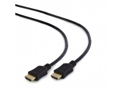 GEMBIRD kabel HDMI-HDMI 1,8m, 1.4, M/M stíněný, zlacené kontakty, CCS, ethernet, černý obrázok | Wifi shop wellnet.sk