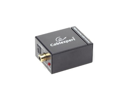 GEMBIRD Datový extender digital na analog audio konvertor, SPDIF/RCA obrázok | Wifi shop wellnet.sk