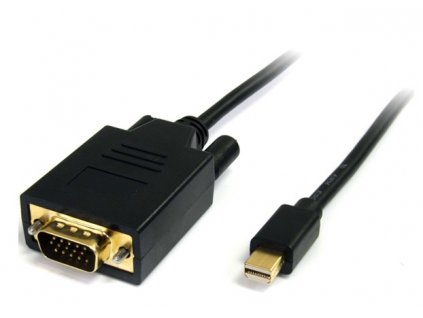 PremiumCord mini DisplayPort - VGA kabel M/M 2m obrázok | Wifi shop wellnet.sk