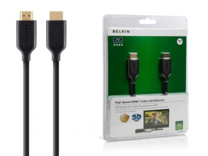 BELKIN Gold High-speed HDMI kabel s Ethernet a podporou 4K/UltraHD, 5m obrázok | Wifi shop wellnet.sk