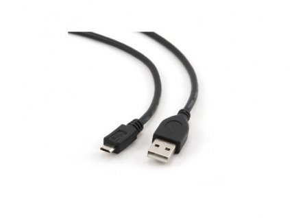 GEMBIRD kabel USB2.0 - microUSB, 3m, černý obrázok | Wifi shop wellnet.sk