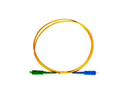 FO patchkabel simplexní SC/APC - SC 9/125 SM 1m, OS2 obrázok | Wifi shop wellnet.sk