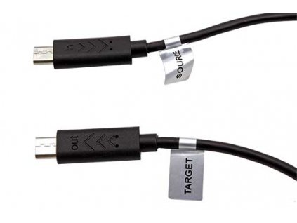 PremiumCord USB 2.0 kabel na propojení dvou chytrých telefonů, microUSB B(M)- microUSB B(M),0,3m,OTG obrázok | Wifi shop wellnet.sk