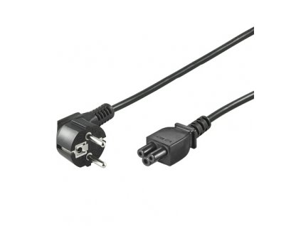 PremiumCord Kabel síťový 230V k notebooku 3m, trojlístek "Mickey Mouse" obrázok | Wifi shop wellnet.sk