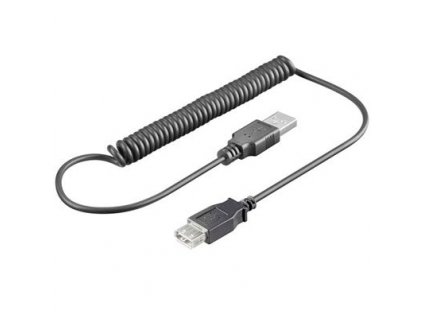 PremiumCord USB 2.0 kabel prodlužovací kroucený, A-A, 50cm až 150cm obrázok | Wifi shop wellnet.sk